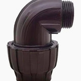 Hidroten PE 25 × 3/4" Threaded Fitting - Elbow male thread